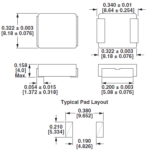 Vishay / Dale IHLP-3232DZ-8A High Current Inductors
